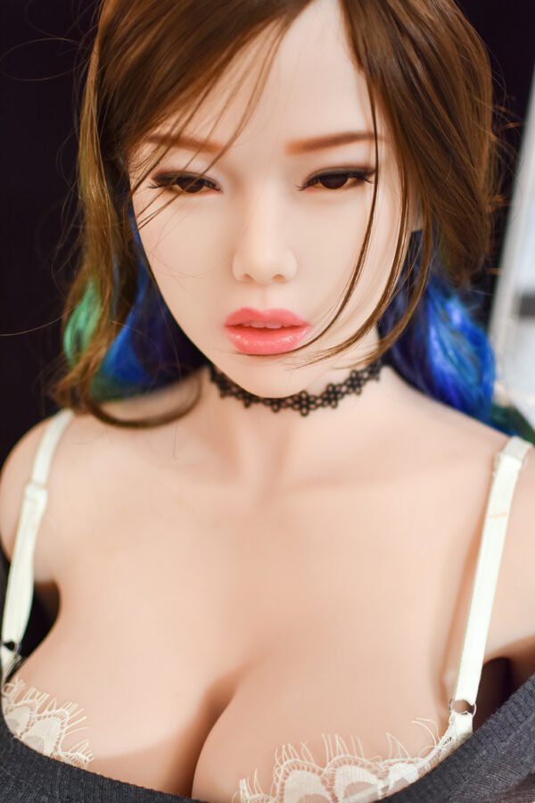sasha 158cm (5ft2) tpe realistic sex doll – asian big bust babe with ombre hair (fair skin)