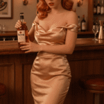 diana 166cm (5'5") 72 lbs (32.5kg) red hair tpe sex doll – tall western beauty in gold satin dress (us direct dispatch)