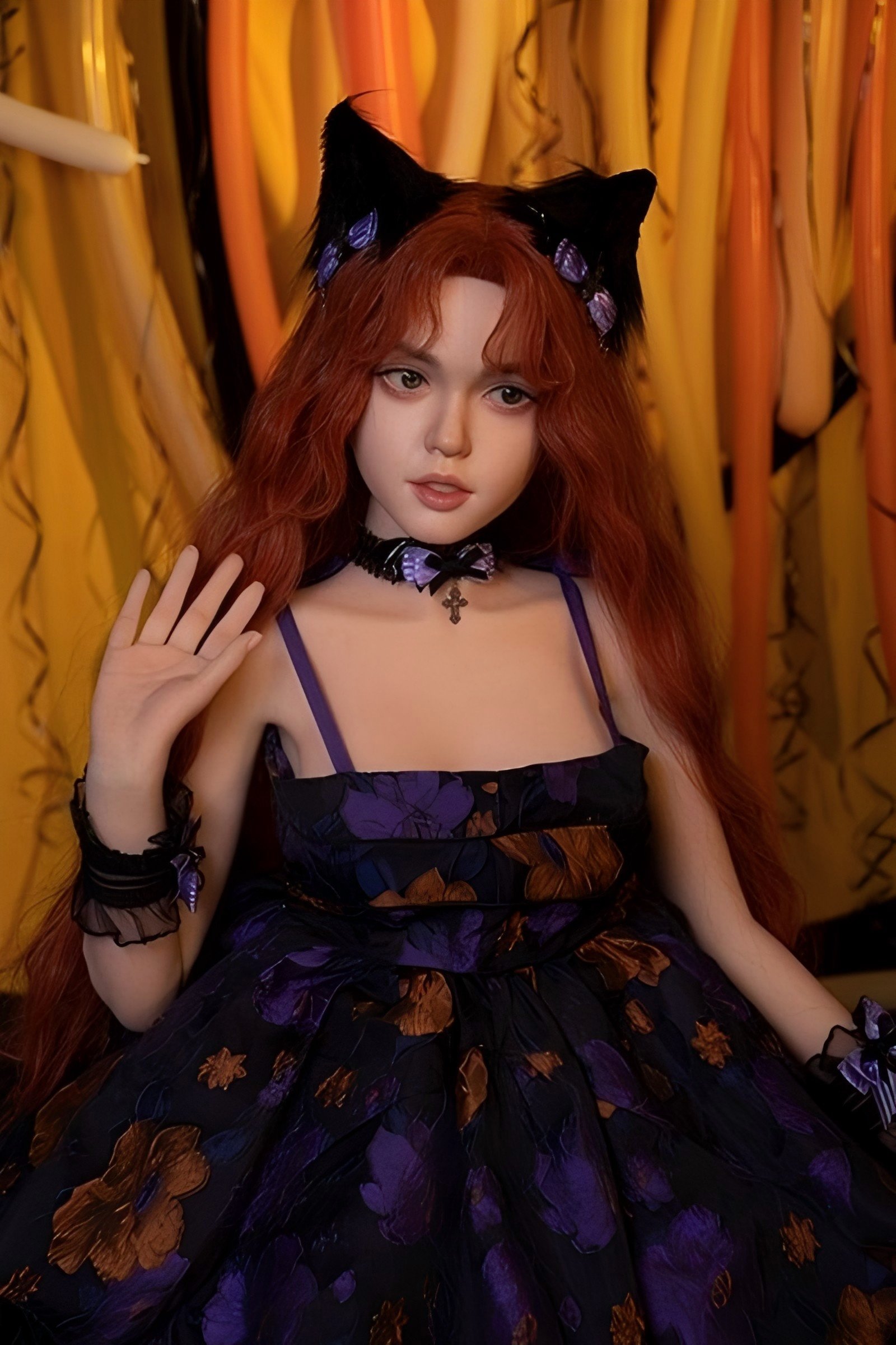 thea 140cm (4'7") 55 lbs (25kg) pink hair tpe sex doll – petite anime cosplay beauty in pastel blue set (eu direct dispatch) (copy)