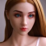 mika 157cm (5'2") 70 lbs (32kg) blonde tpe sex doll – slim western beauty in white lace corset (eu direct dispatch)