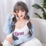mira 157cm (5'2") 70 lbs (32kg) ash brunette tpe sex doll – anime style asian beauty in twin braids (eu direct dispatch)