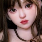 naya 157cm (5'2") 70 lbs (32kg) brunette tpe sex doll – petite asian beauty in grey loungewear (eu direct dispatch)