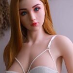 mika 157cm (5'2") 70 lbs (32kg) blonde tpe sex doll – slim western beauty in white lace corset (eu direct dispatch)
