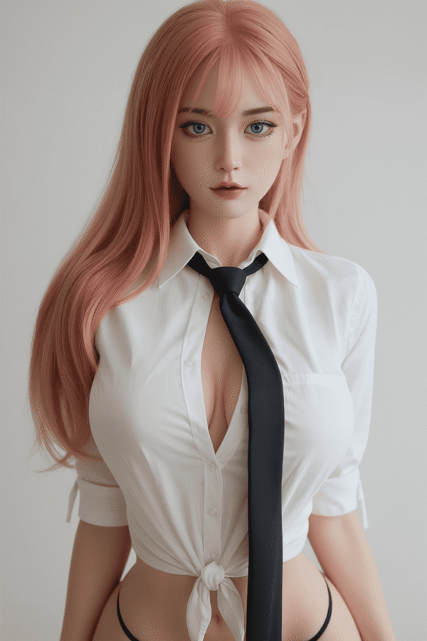 gala 140cm (4'7") 73 lbs (33kg) blonde tpe sex doll – petite caucasian beauty in pink dress (eu direct dispatch) (copy)