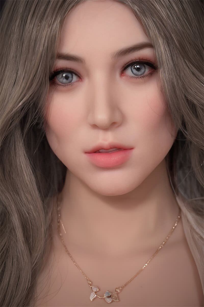 enid 161cm (5'3") 106 lbs (48kg) brunette tpe sex doll – elegant caucasian beauty in pink dress (eu direct dispatch)