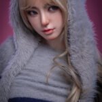 lux 157cm (5'2") 70 lbs (32kg) blonde tpe sex doll – anime catgirl cosplay in fuzzy hooded outfit (eu direct dispatch)