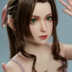 rera 148cm (4'10") 62 lbs (28kg) brunette tpe sex doll – petite western beauty in pink swimsuit (eu direct dispatch)