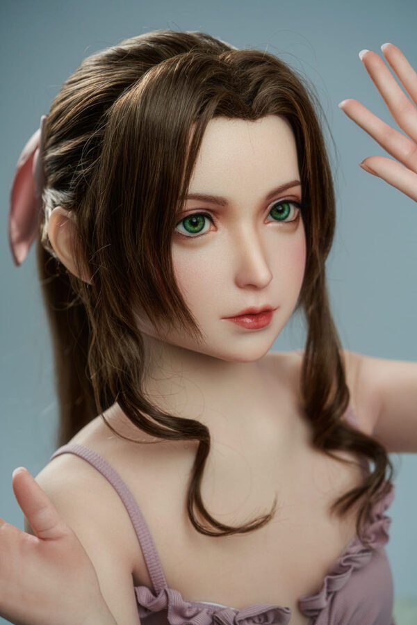 rera 148cm (4'10") 62 lbs (28kg) brunette tpe sex doll – petite western beauty in pink swimsuit (eu direct dispatch)