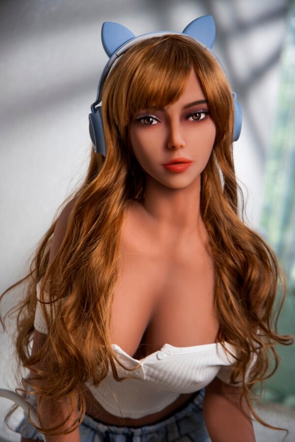 aria 163cm (64.2" / 5'4") tpe realistic sex doll – curvy bbw latina big bust tan skin (in stock) (copy)
