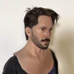 Ben hyper-realistic silicone mask medical-grade platinum silicone head mask for film and stage