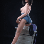 lumi 148cm (4'10") 62 lbs (28kg) brunette tpe sex doll – petite asian beauty in white knit dress (eu direct dispatch) (copy)