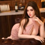 kali 148cm (4'10") 62 lbs (28kg) brunette tpe sex doll – petite busty western beauty in pink wrap dress (eu direct dispatch)
