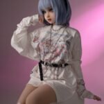 nala 148cm (4'10") 62 lbs (28kg) blue hair tpe sex doll – petite anime cyberpunk cosplay beauty (eu direct dispatch)