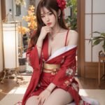 foxy 157cm (5'2") 70 lbs (32kg) brunette tpe sex doll – curvy asian beauty in red cheongsam qipao (eu direct dispatch) (copy)