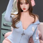 alma 158cm (62.2" / 5'2") tpe realistic sex doll – glasses hot secretary tan skin petite big bust (in stock) (copy)