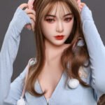 alma 158cm (62.2" / 5'2") tpe realistic sex doll – glasses hot secretary tan skin petite big bust (in stock) (copy)