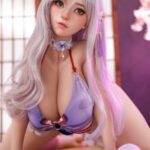 kiki 157cm (61.8" / 5'2") tpe realistic sex doll – blonde sexy schoolgirl tan skin (us/eu in stock) (copy)