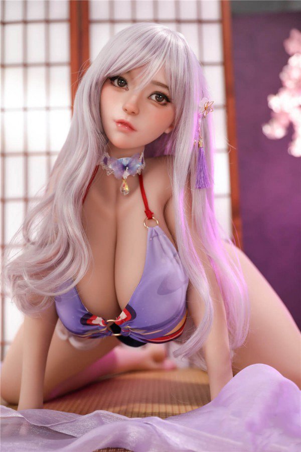 kiki 157cm (61.8" / 5'2") tpe realistic sex doll – blonde sexy schoolgirl tan skin (us/eu in stock) (copy)