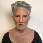 max ultra realistic male silicone mask with hair handcrafted lifelike headgear for cosplay, disguise & film fx (copy)