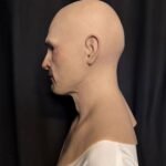 jay realistic male silicone mask with brown hair & beard (copy)