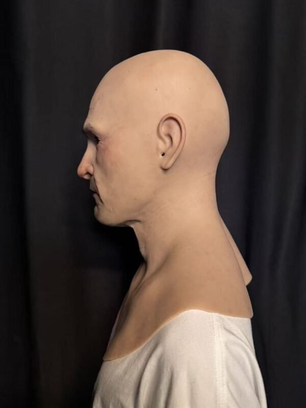 jay realistic male silicone mask with brown hair & beard (copy)