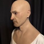 jay realistic male silicone mask with brown hair & beard (copy)