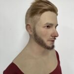 dean realistic bald male silicone mask with aging details & chest plate (copy)