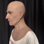 noah realistic female silicone mask with blonde hair & chest plate (copy)