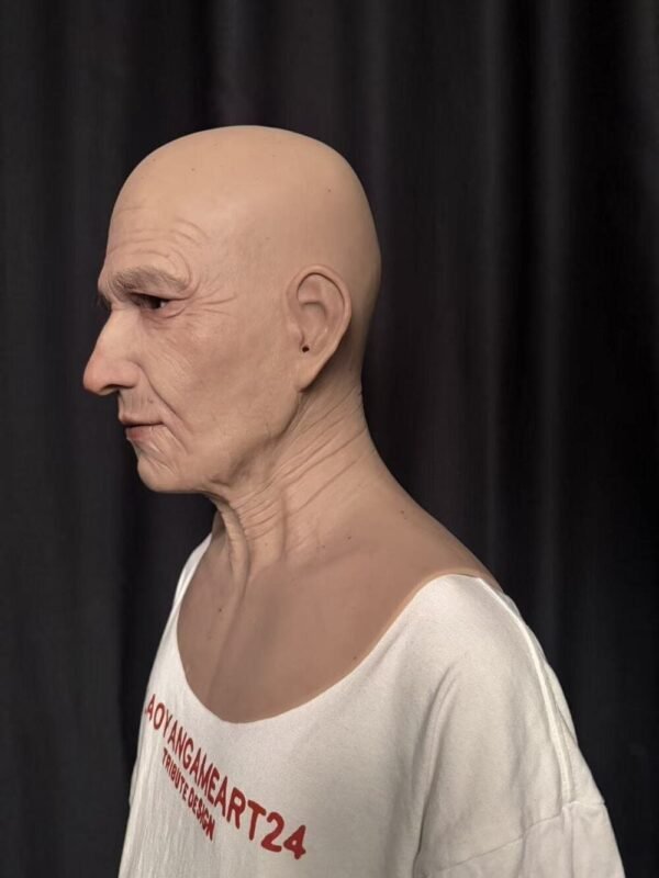 noah realistic female silicone mask with blonde hair & chest plate (copy)