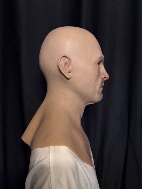jay realistic male silicone mask with brown hair & beard (copy)