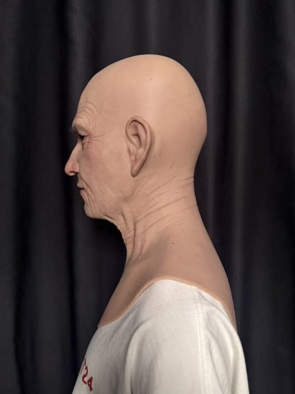 noah realistic female silicone mask with blonde hair & chest plate (copy)