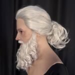 jack realistic chimpanzee silicone mask handcrafted ape monkey headgear for cosplay, halloween & film fx (copy)