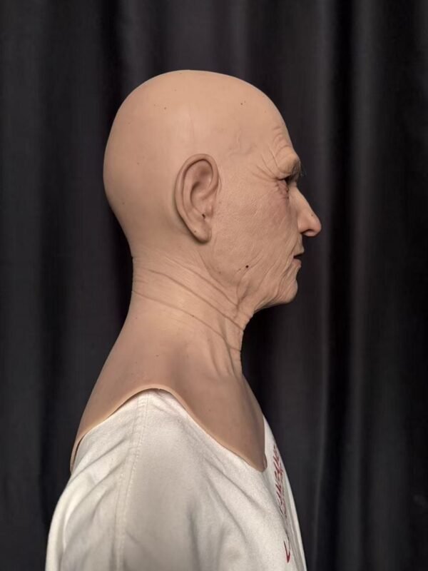 noah realistic female silicone mask with blonde hair & chest plate (copy)
