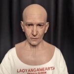 noah realistic female silicone mask with blonde hair & chest plate (copy)