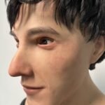 alan realistic bald male silicone mask with chest plate (copy)