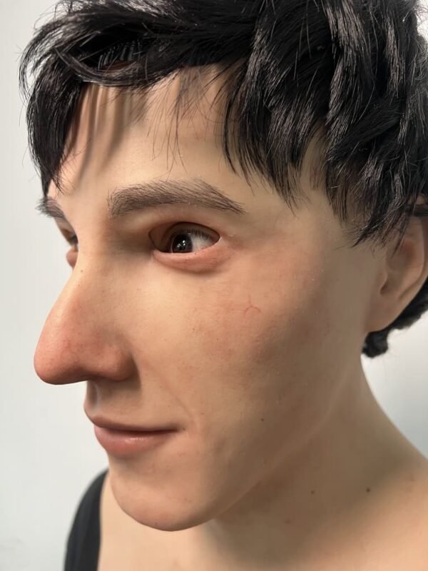 alan realistic bald male silicone mask with chest plate (copy)