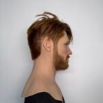 paul hyper realistic male silicone mask with brown hair & full beard for film fx & disguise (copy)