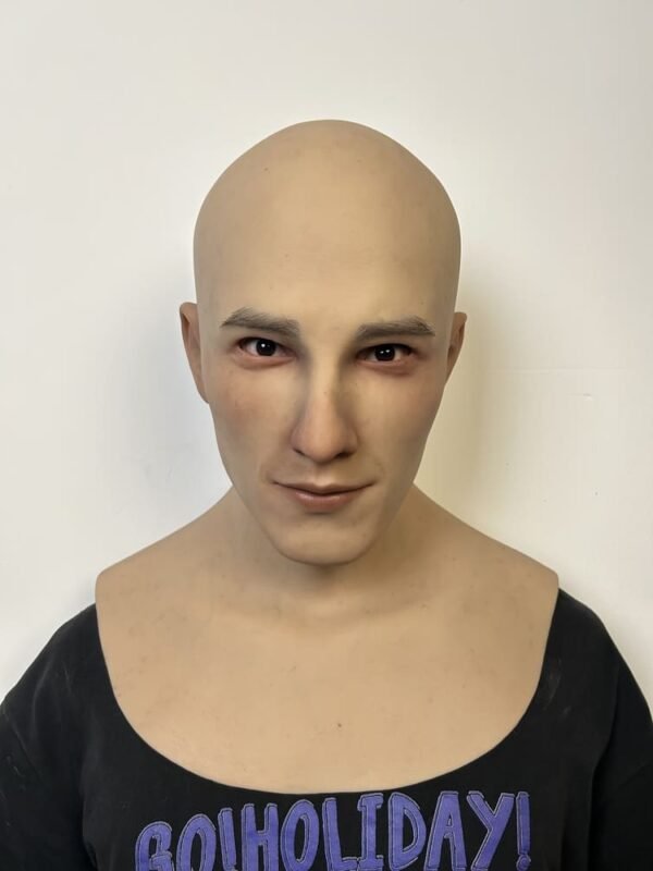 ross realistic male silicone mask with blonde hair & beard (copy)