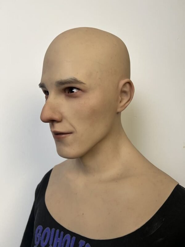ross realistic male silicone mask with blonde hair & beard (copy)