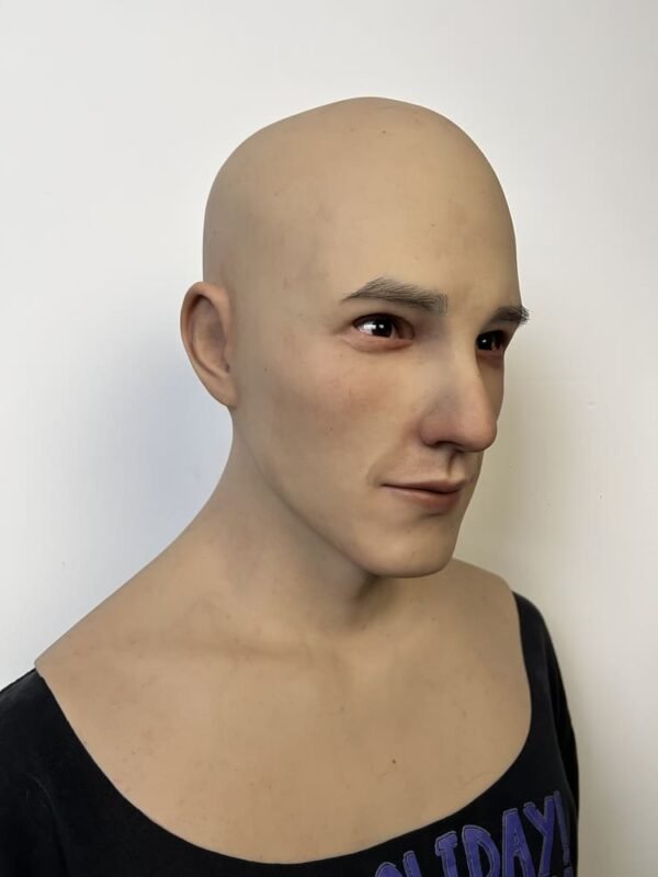 ross realistic male silicone mask with blonde hair & beard (copy)