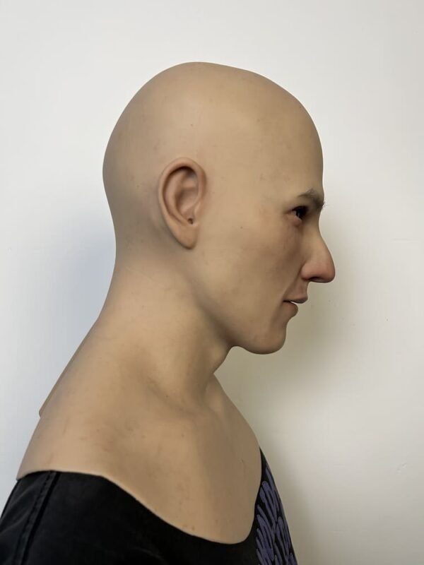 ross realistic male silicone mask with blonde hair & beard (copy)