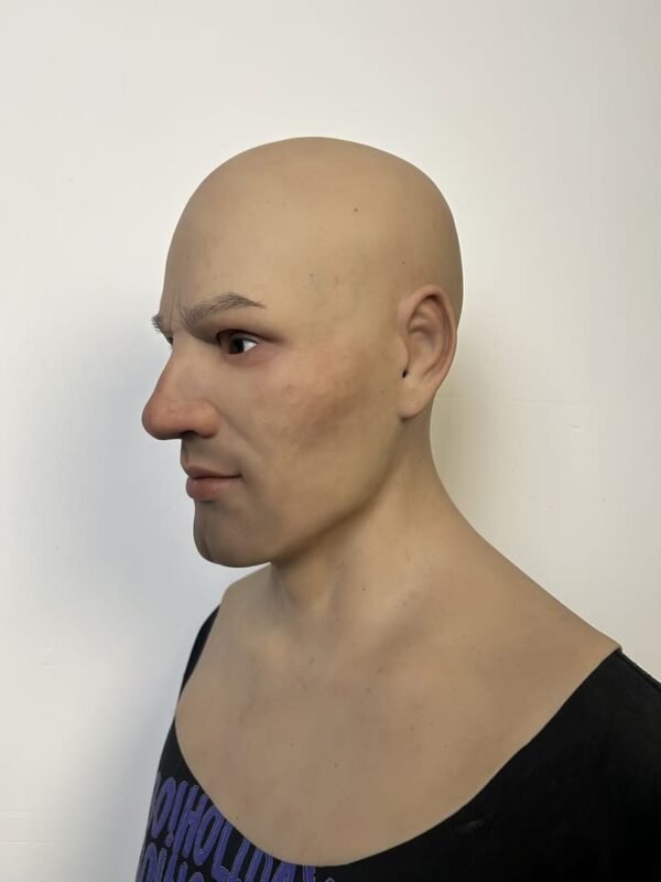 evle realistic bald old man silicone mask with wrinkles & sunglasses (copy)