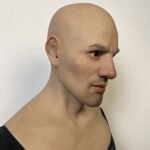 evle realistic bald old man silicone mask with wrinkles & sunglasses (copy)