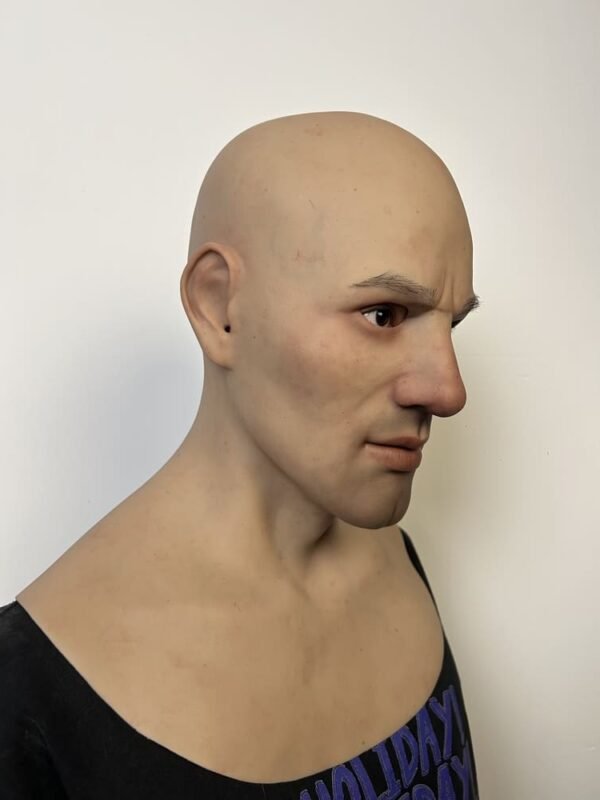 evle realistic bald old man silicone mask with wrinkles & sunglasses (copy)