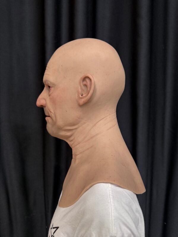 kyle realistic old man silicone mask with grey hair & full beard (copy)