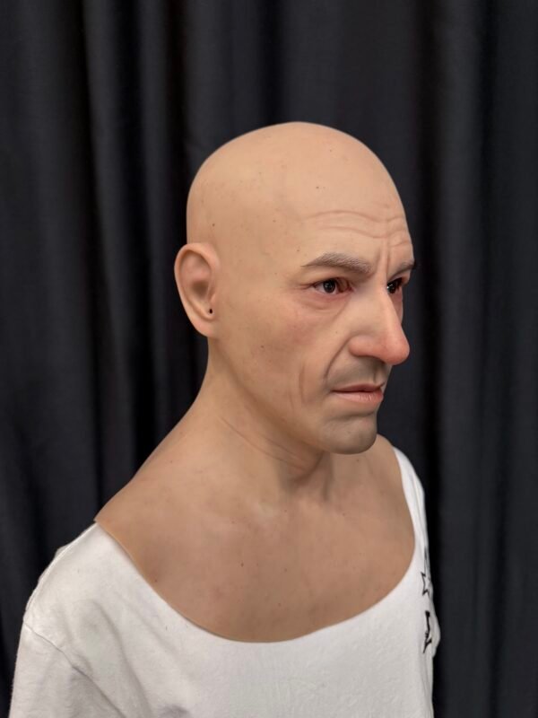 gary realistic young male silicone mask with short black hair (copy)