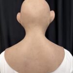 adam realistic female silicone mask with blonde hair & chest plate (copy)