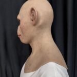 adam realistic female silicone mask with blonde hair & chest plate (copy)