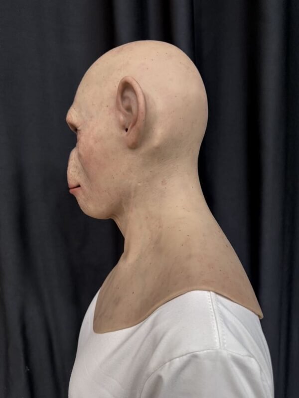 adam realistic female silicone mask with blonde hair & chest plate (copy)