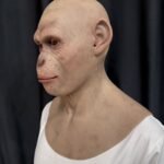 adam realistic female silicone mask with blonde hair & chest plate (copy)